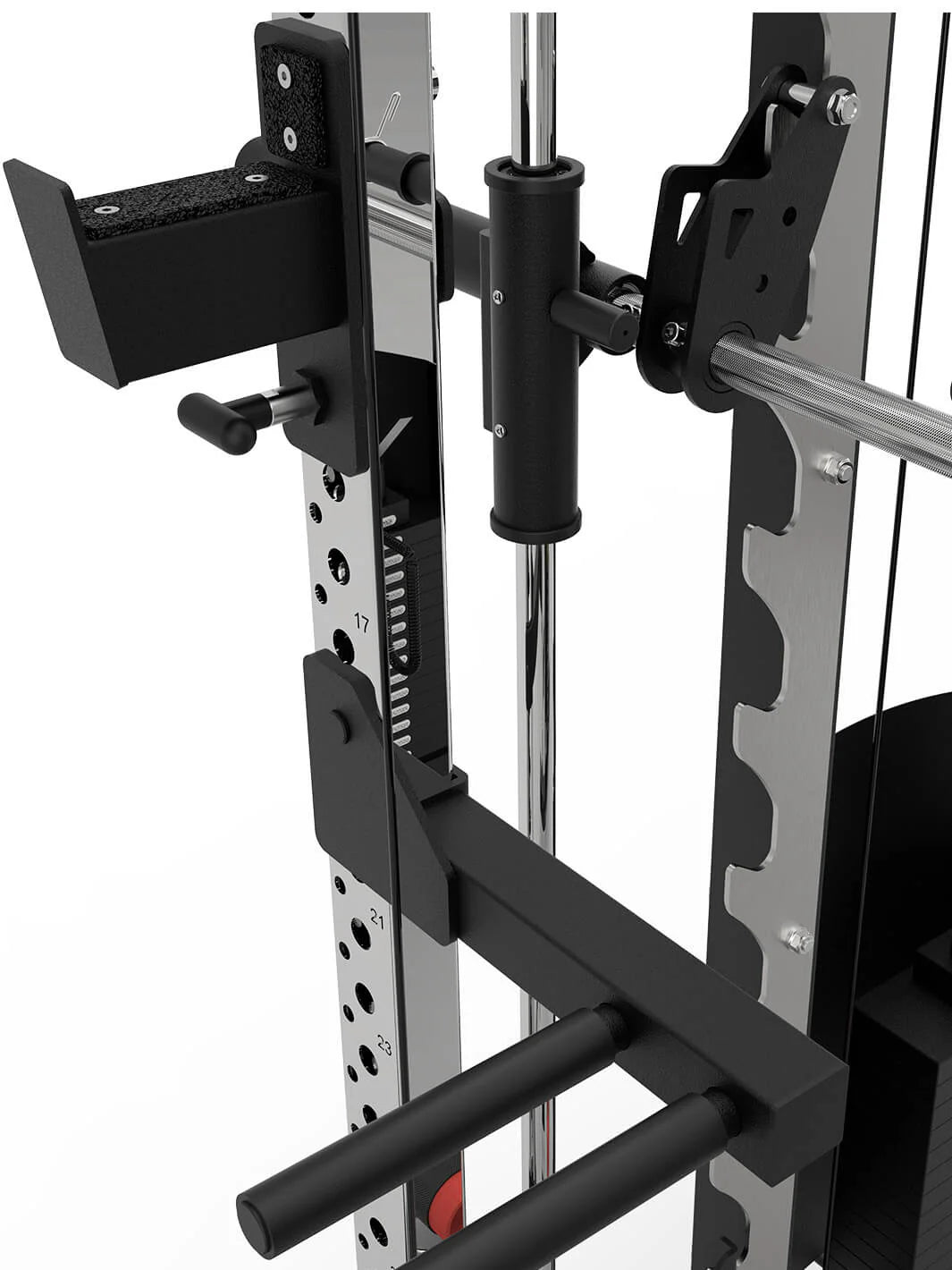 BLAZZED plus ALL-IN-ONE FUNCTIONAL TRAINER CABLE CROSSOVER CAGE HOME GYM W/ SMITH MACHINE