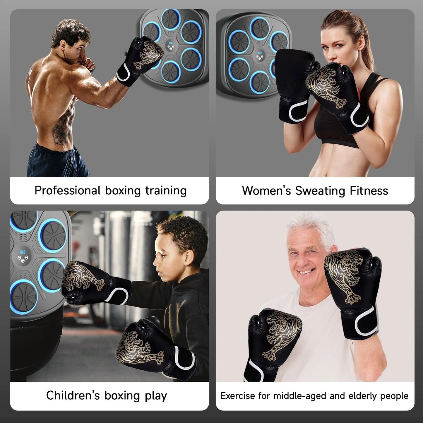 Boxbeat Pro™ Music Boxing Machine by Sculptic