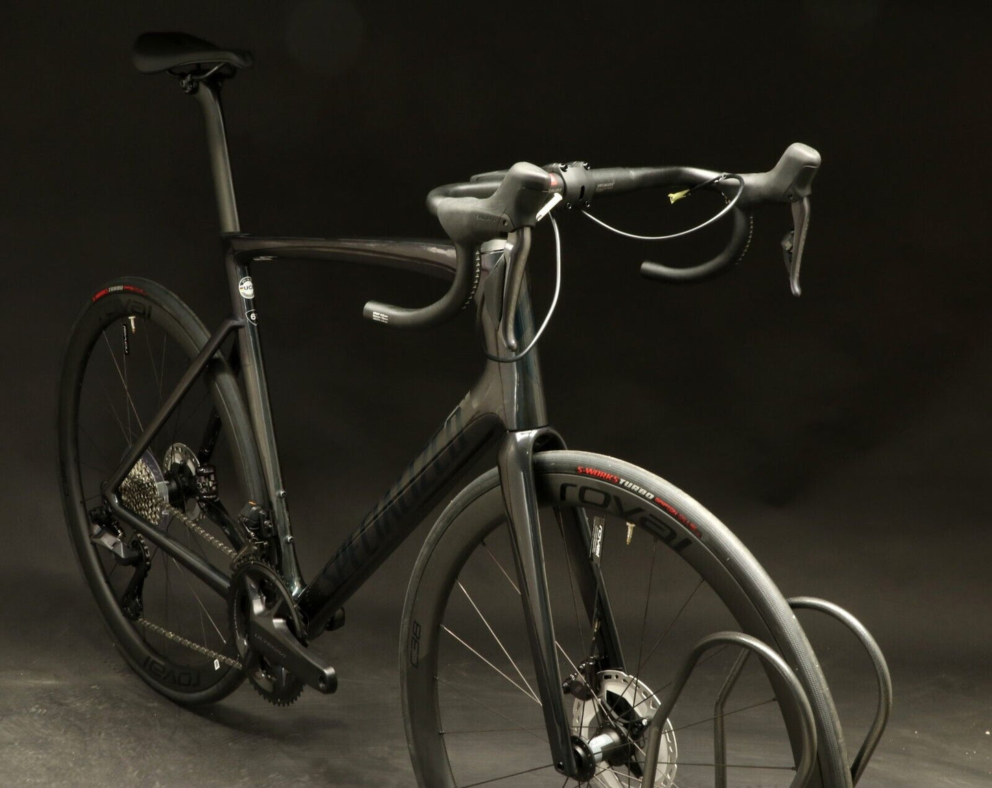 2022 Specialized Tarmac SL7 Expert Ultegra Di2 Bike Oil Tnt Forest Grn 61Cm Demo