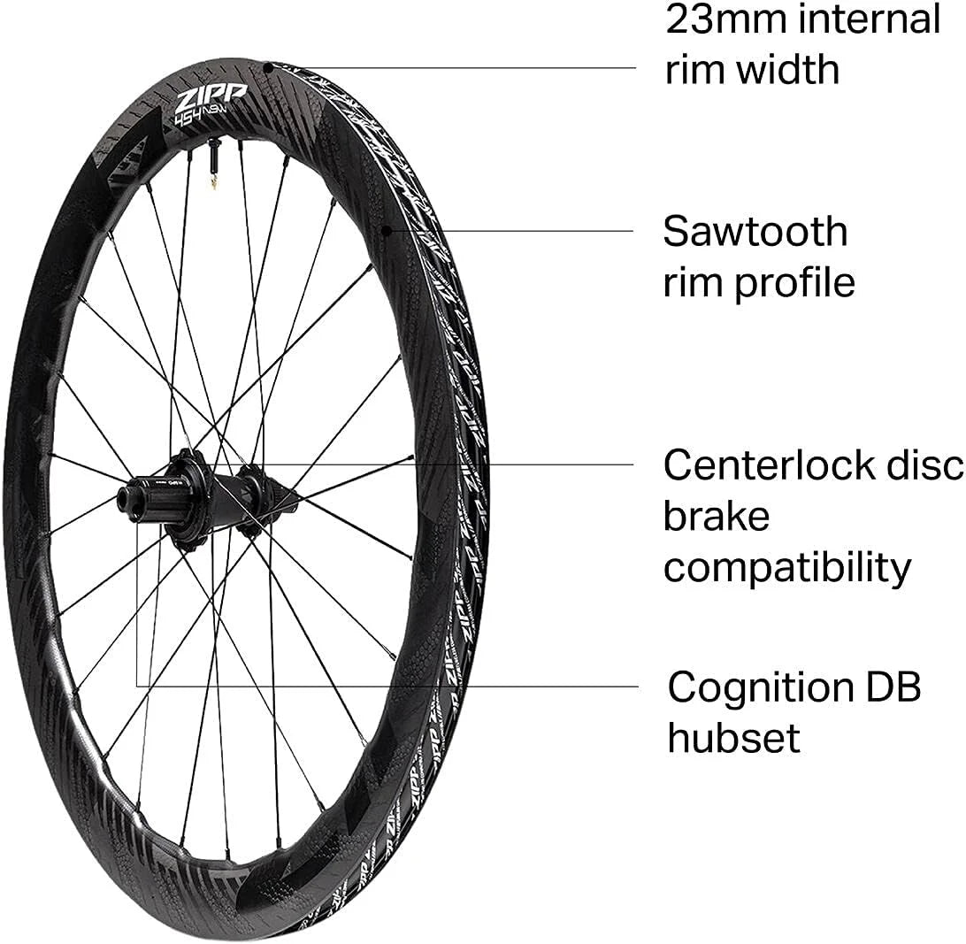 454 NSW Rear Wheel - 700, 12 X 142Mm, Center-Lock, XDR, Tubeless, Carbon, B1