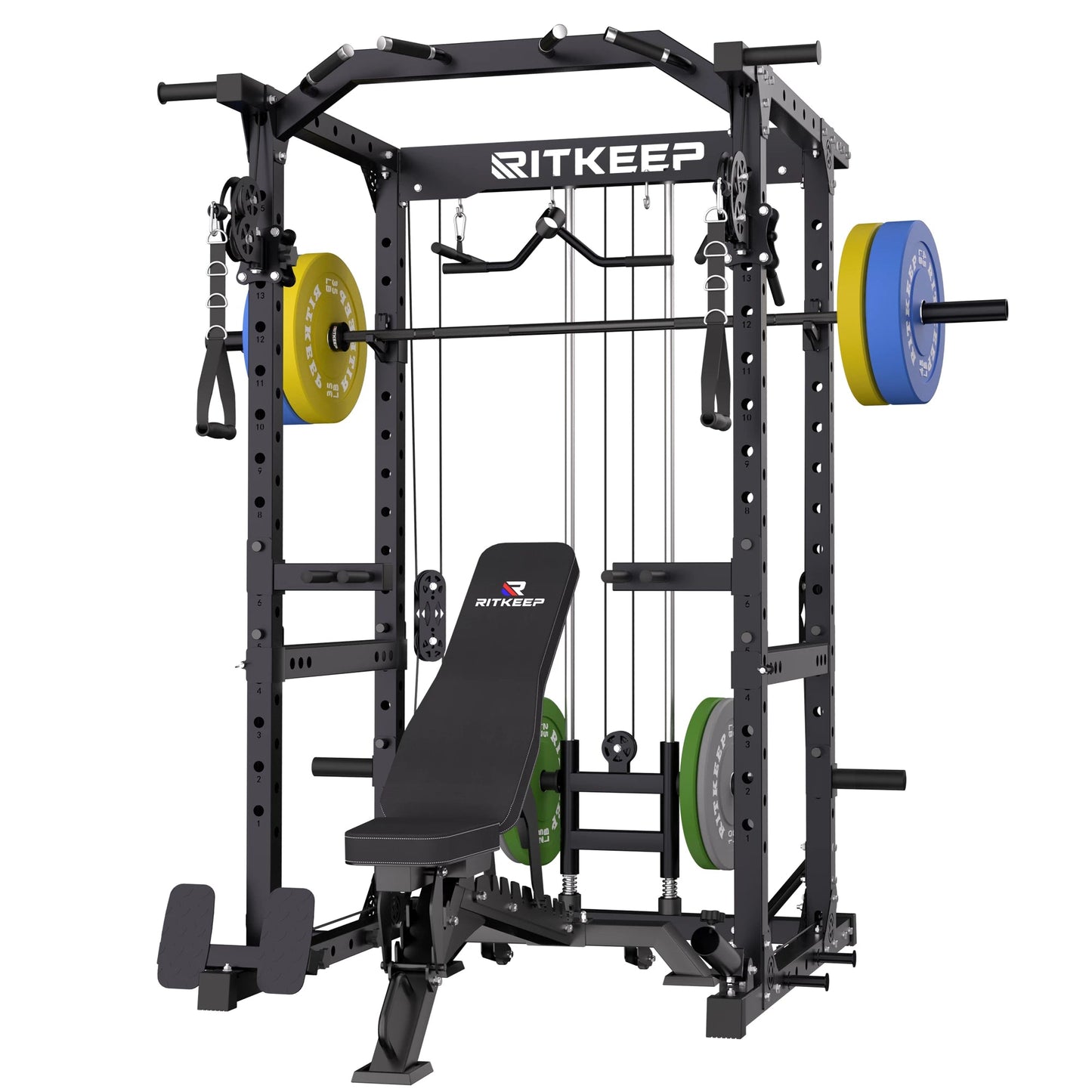 Destroyer M10 ALL-IN-ONE Power Rack Fitness Equipment Package