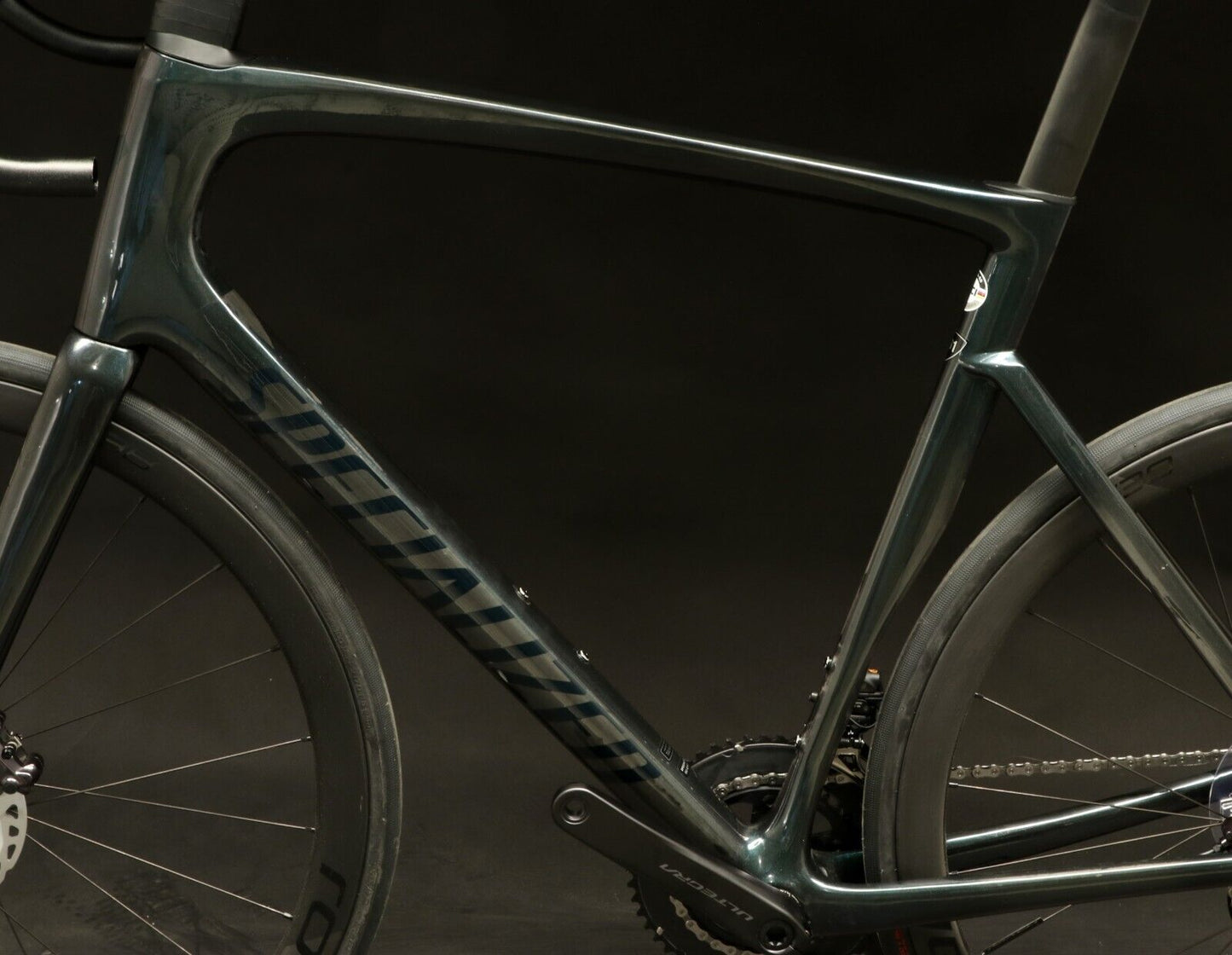 2022 Specialized Tarmac SL7 Expert Ultegra Di2 Bike Oil Tnt Forest Grn 61Cm Demo