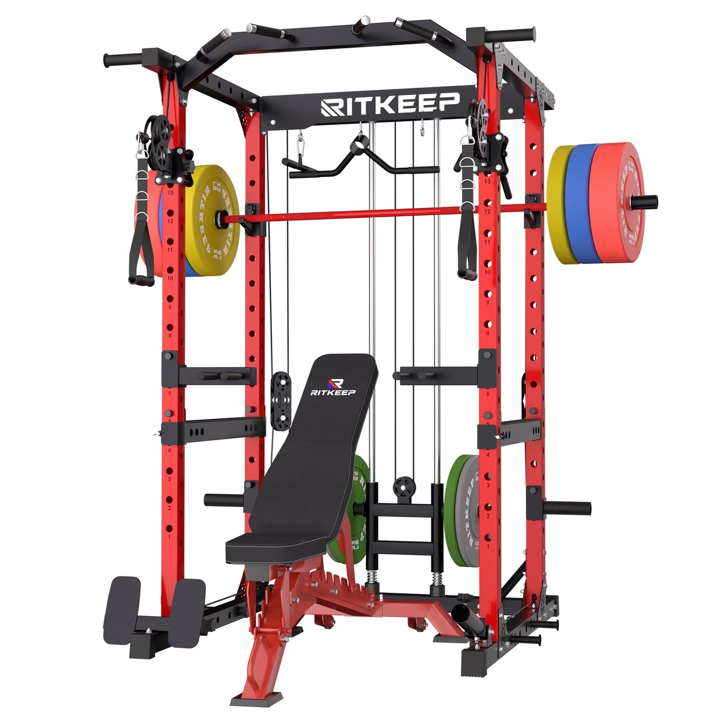 Destroyer M10 ALL-IN-ONE Power Rack Fitness Equipment Package