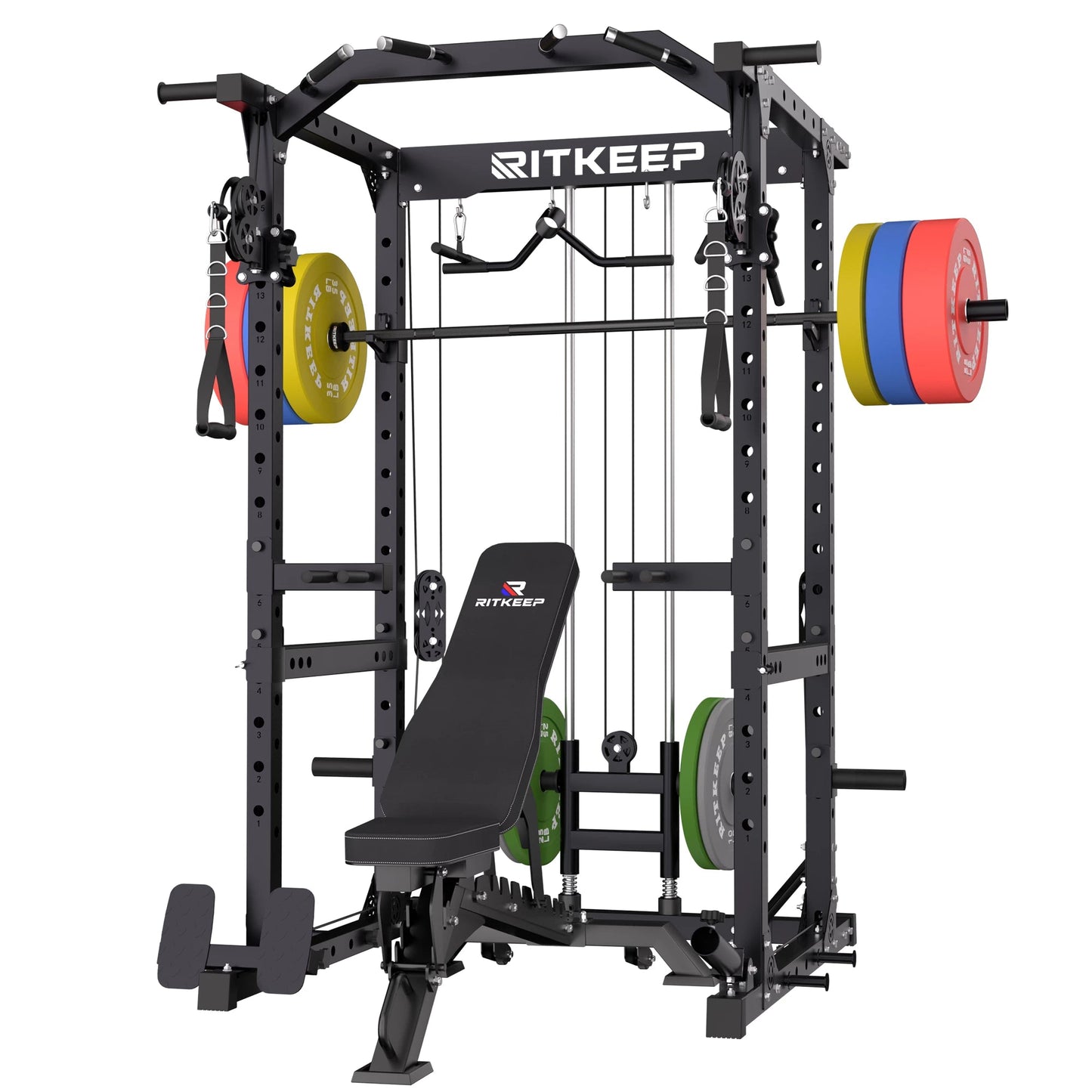 Destroyer M10 ALL-IN-ONE Power Rack Fitness Equipment Package