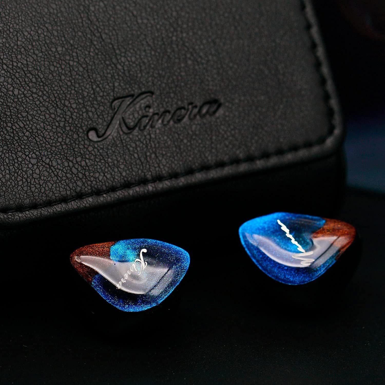 Hifigo in Ear Monitors Nanna 2.0 Pro Flagship Hifi Earphones 2 Electrostatic Driver 1 Dynamic Driver 1 Balanced Armature Hybrid 4 Driver Units 2 Pin Detachable Cable IEMS for Audiophile (Blue)