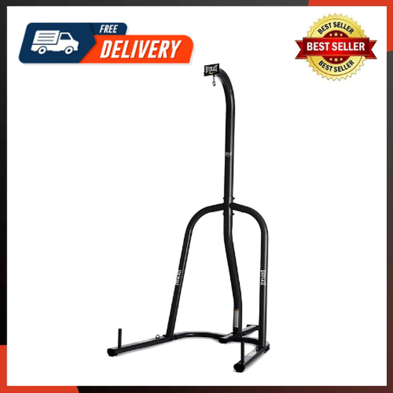 Heavy Bag Stand Boxing MMA Equipment, 100 Pound Capacity, Black