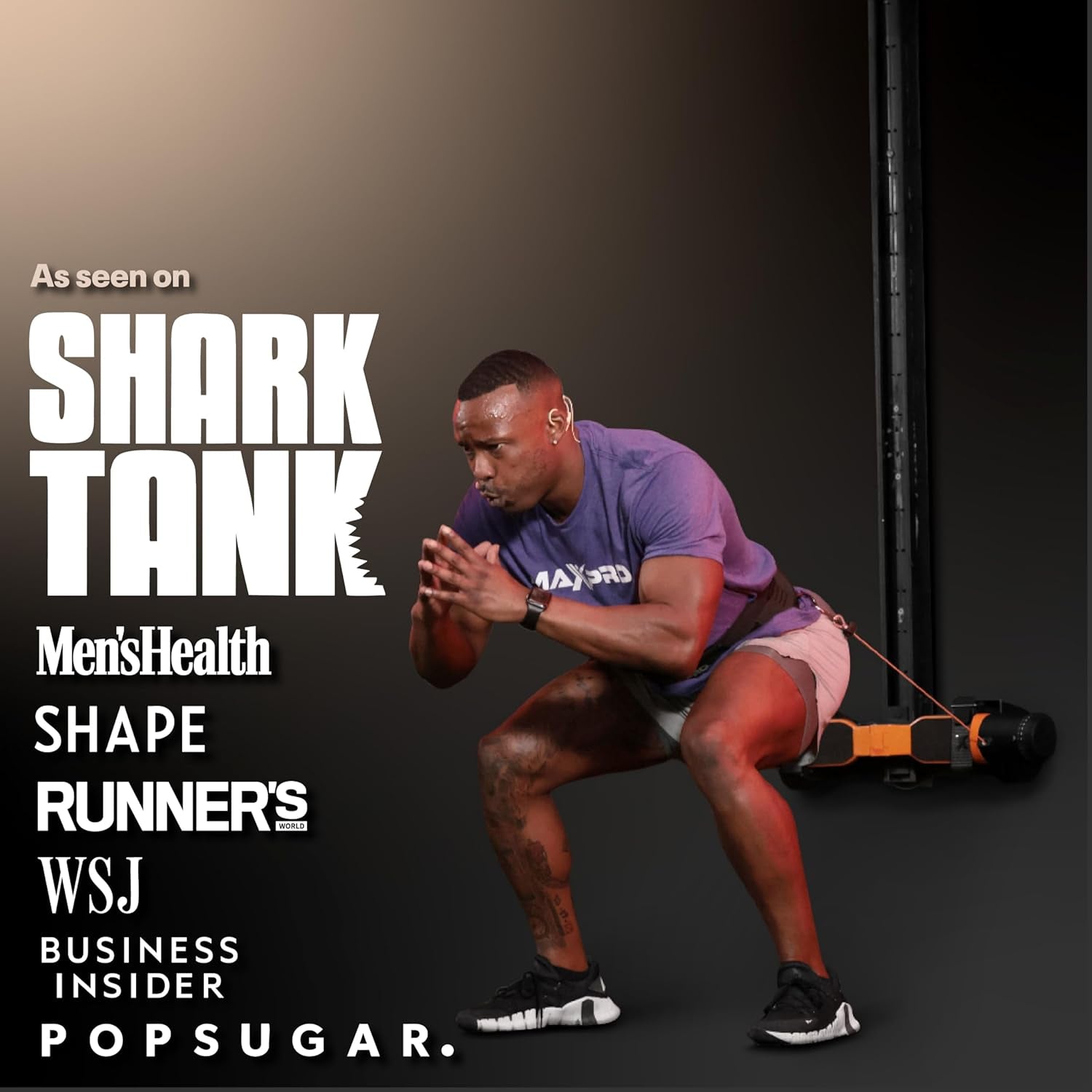 Fitness: Cable Home Gym | as Seen on Shark Tank | Versatile, Portable, Bluetooth Connected | Strength, HIIT, Cardio, Plyometric, Powerful 5-300Lbs Resistance