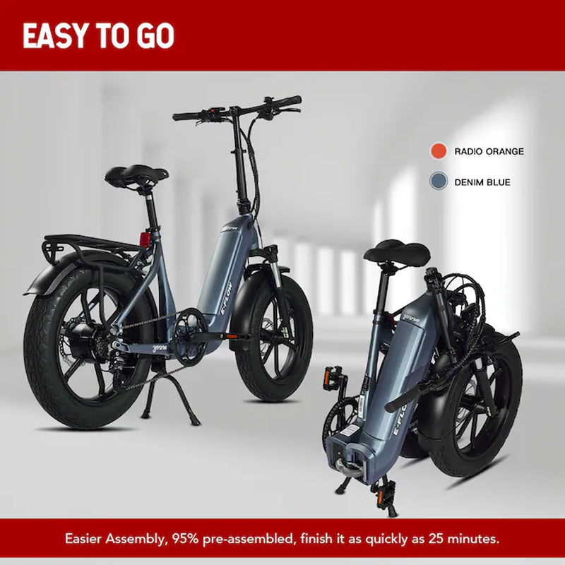 20-In Adult Unisex E-Bike