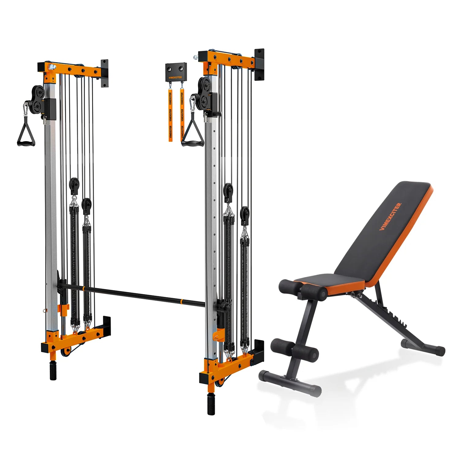 Folding Wall-Mounted Smith Machine