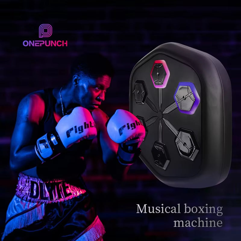 ONEPUNCH Music Boxing Machine Home Fitness Equipment for Children Training Boxing Wall Target Sports Equipment Thai Punching Bag