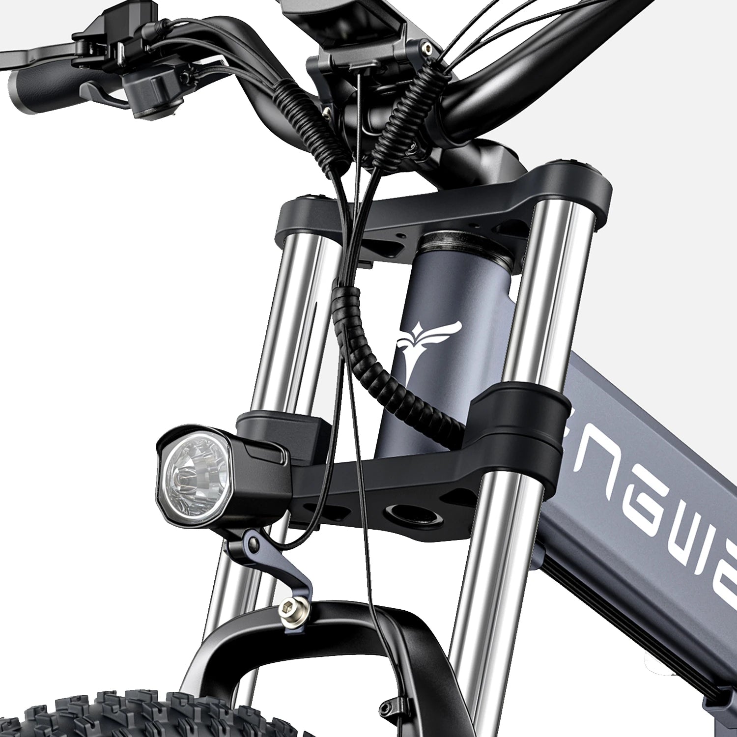 [EU DIRECT]  X26 Electric Bike 19.2Ah+10Ah Dual Batteries 1000W Folding Electric Bike 26*4.0 Inch Fat Tire 120-150Km Mileage Range E Bike for Mountain Snowfield Road Triple Suspension System Dual Oil Disc Brake for All-Terrain Roads Mountain E-Bike