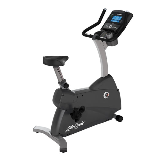 C3 Upright Indoor Cycling Exercise Bike with Go Console