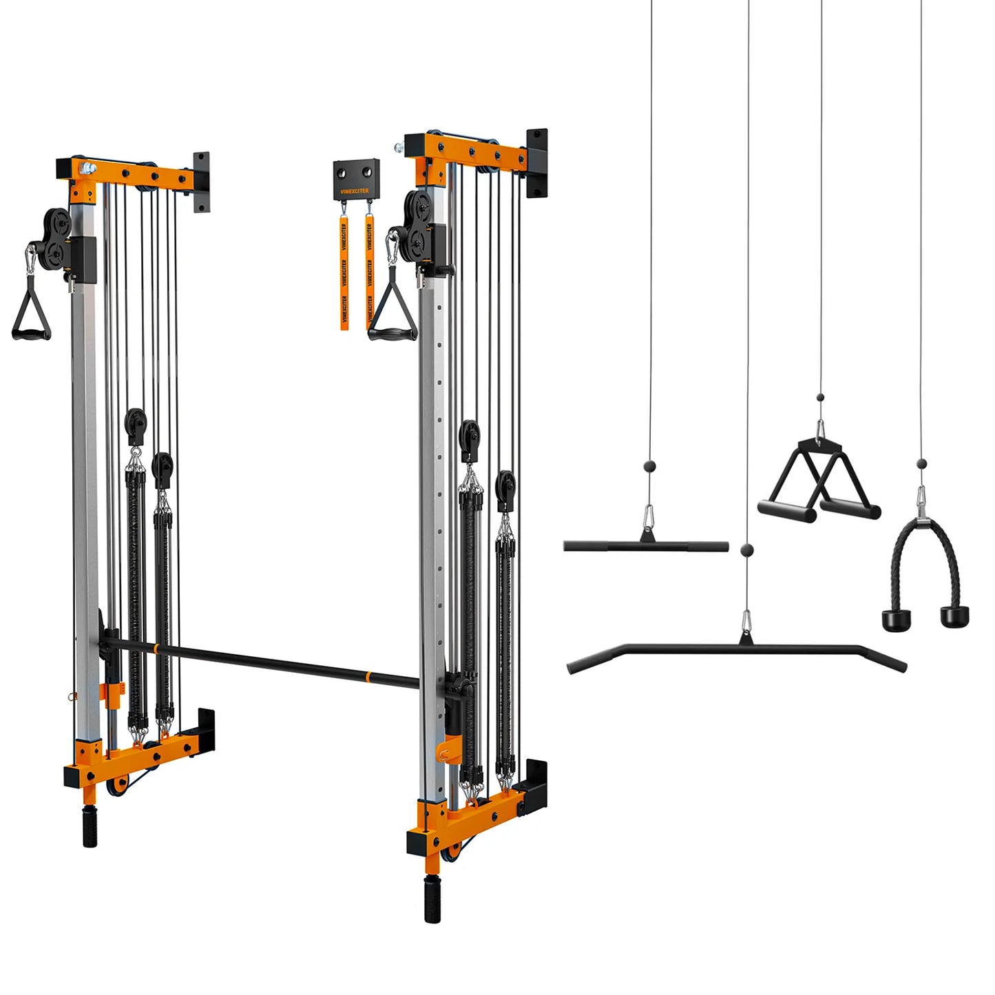 Folding Wall-Mounted Smith Machine