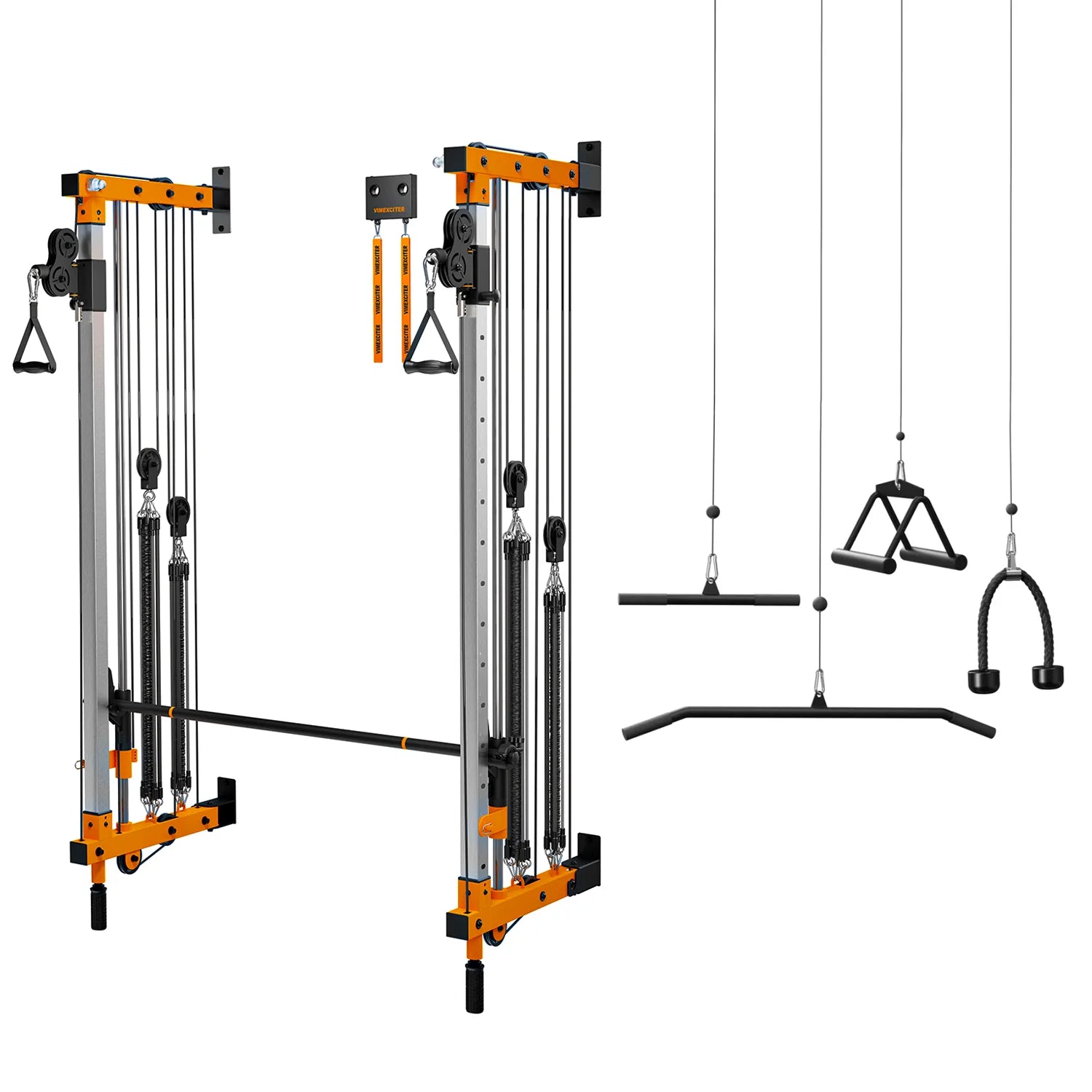 Folding Wall-Mounted Smith Machine