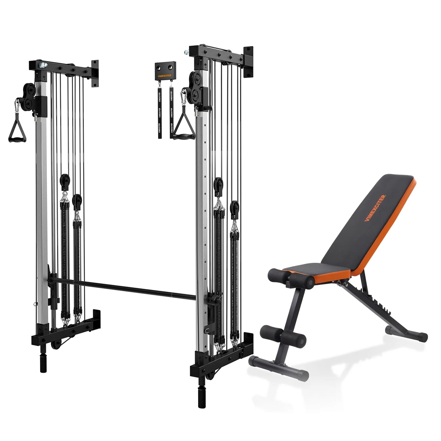 Folding Wall-Mounted Smith Machine