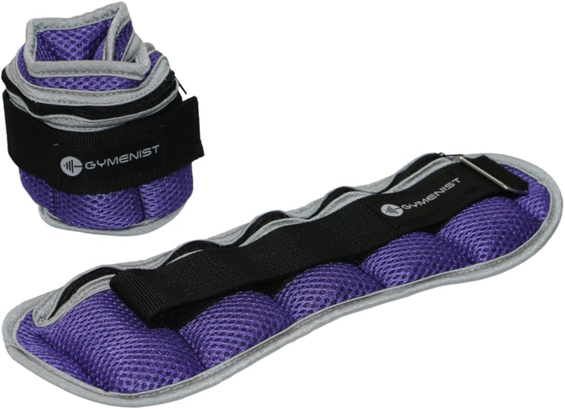 Pair of Ankle and Wrist Weights Adjustable Size the Weight Can Also Be Adjusted Set of Two