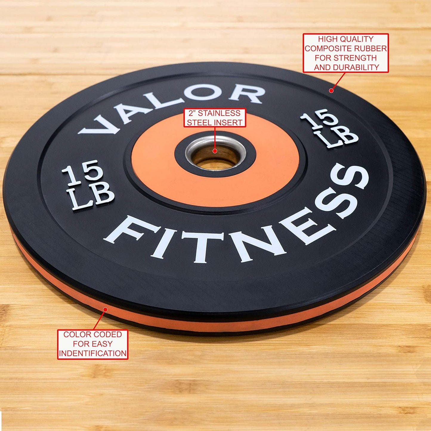 Olympic Bumper Plates for Weight Lifting Strength & Conditioning Cross Training Workouts Sold in Pairs Singles Sets