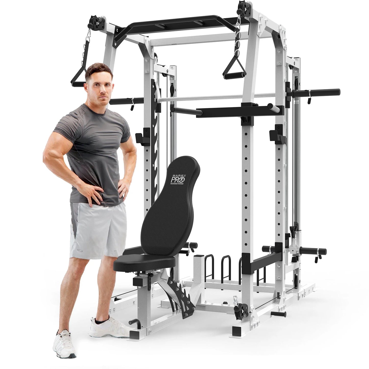 SM-7362 Pro Smith Machine Home Gym System for Full Body Training