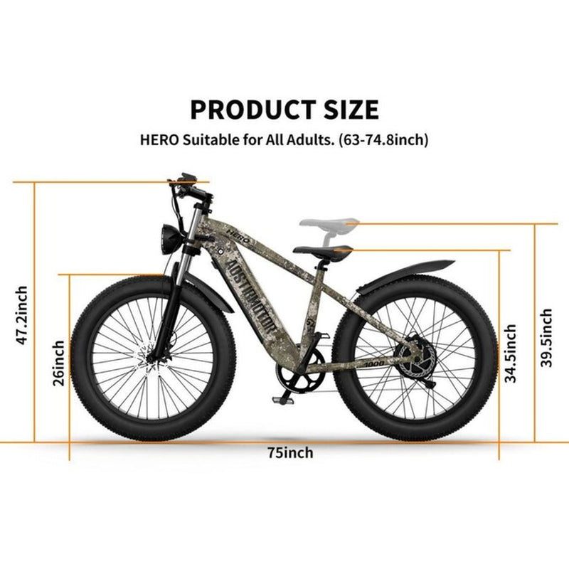 26-In Unisex E-Bike