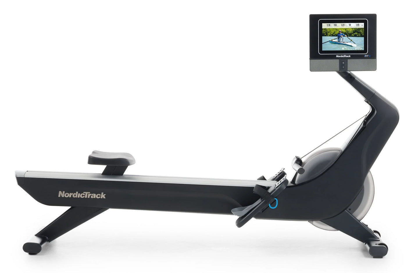 RW700; Ifit-Enabled Rower with 10 Inch Pivoting Touchscreen