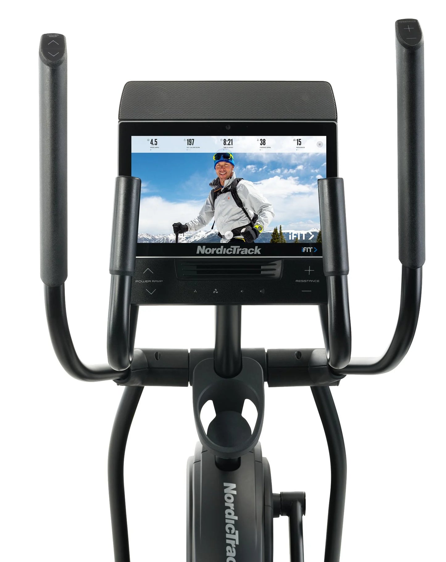 Airglide 14I Elliptical - Ifit-Enabled Low-Impact Cardio Trainer with 14” Touchscreen