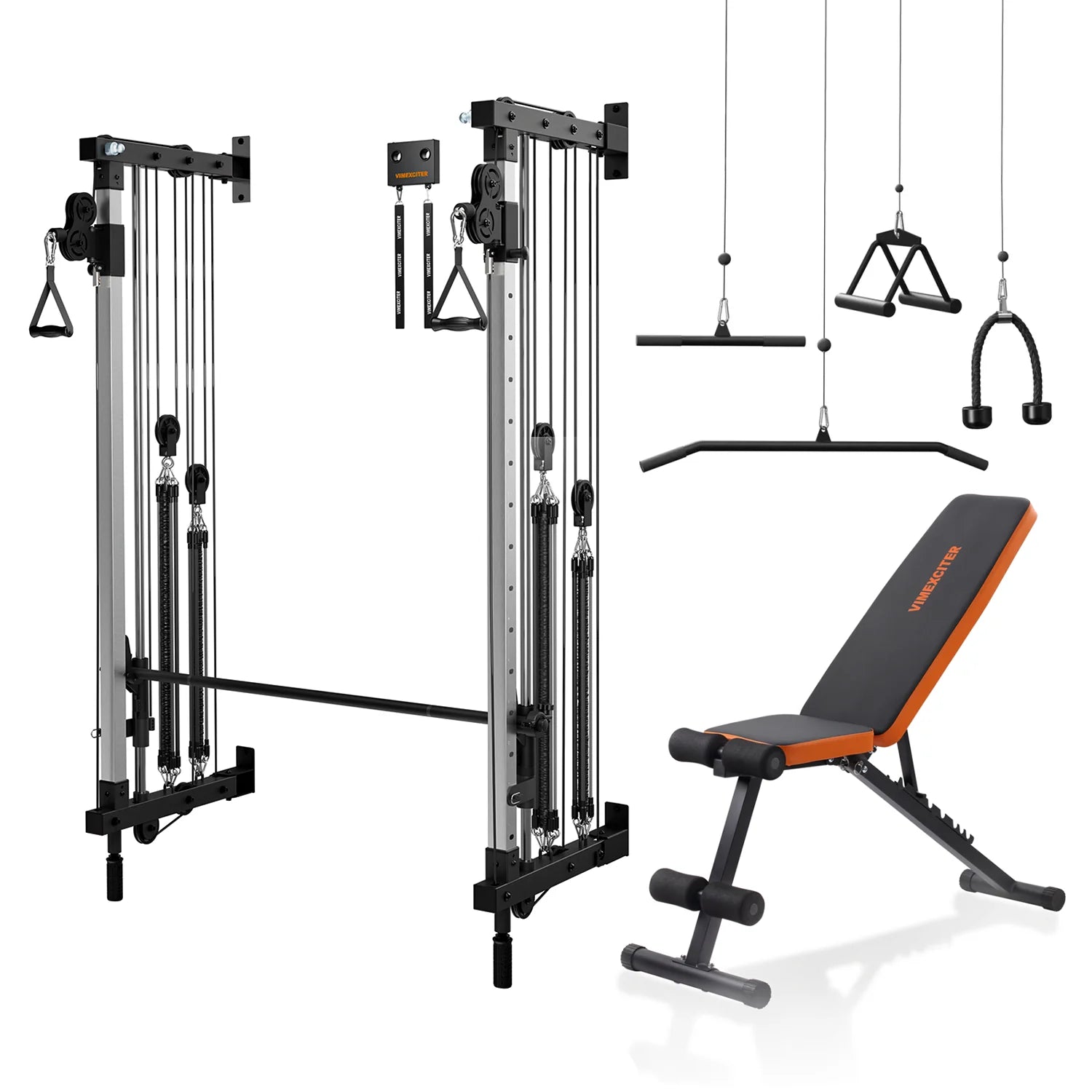 Folding Wall-Mounted Smith Machine