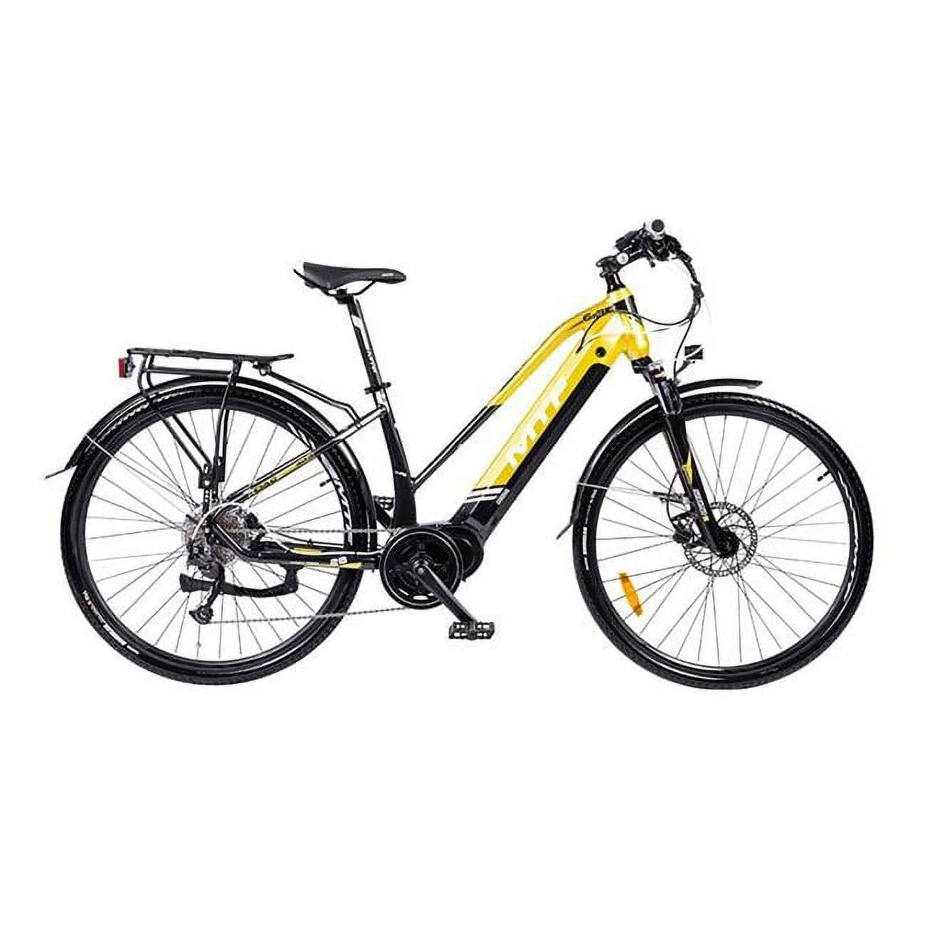 Road 6.3 W 19 Frame 19 In. Women Trekking Road Mountain E-Bike, Yellow & Black