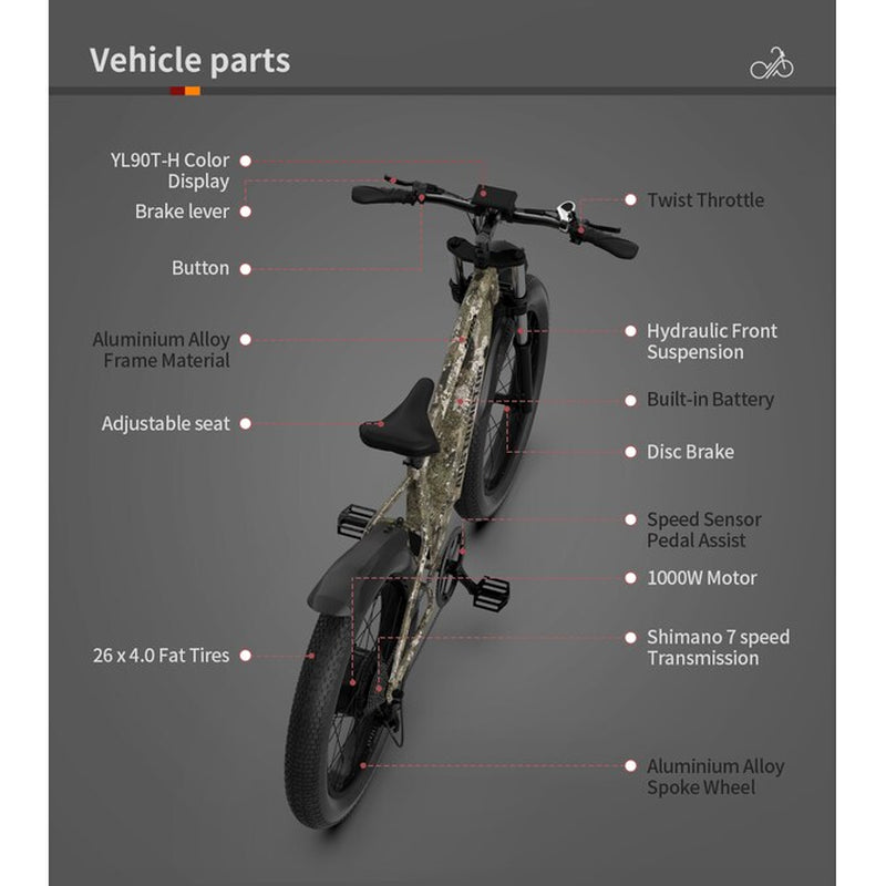 26-In Unisex E-Bike