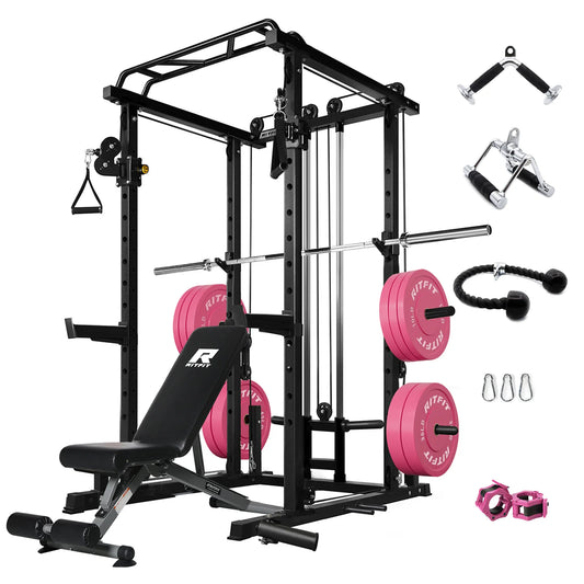 P6 All-In-One Pink Home Gym Package