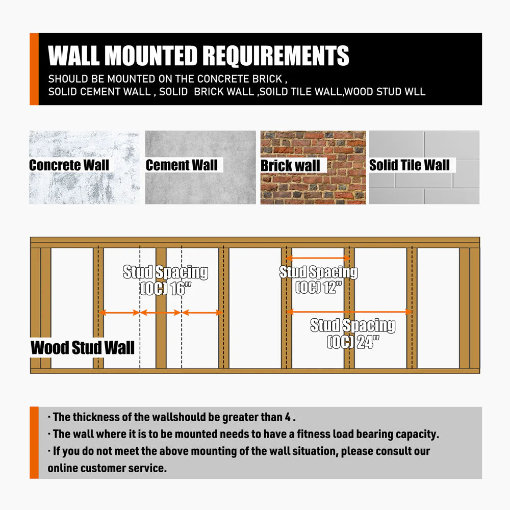 Folding Wall-Mounted Smith Machine